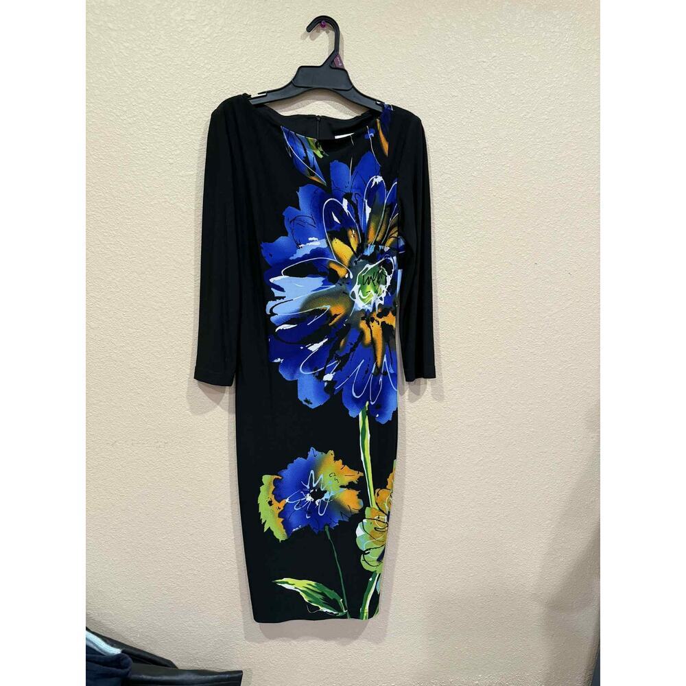 Joseph Ribkoff floral dress-Size 2
